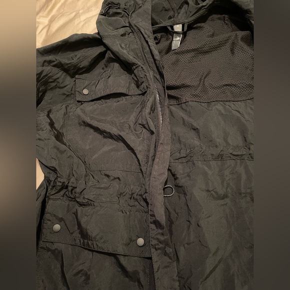 ADIDAS STELLA MCCARTNEY LIGHTWEIGHT PARKA rain coat windbreaker jacket oversized - Picture 6 of 14